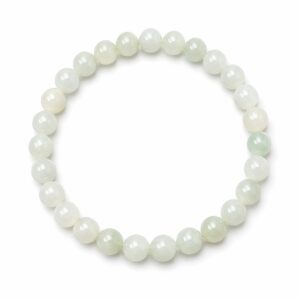 Bracelet boules 6mm- Jade