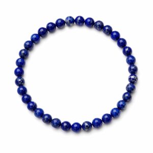 Bracelet boules 4 mm - Lapis lazuli