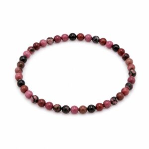 Bracelet boules 4mm -  Rhodonite