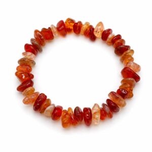 Bracelet baroque en Cornaline