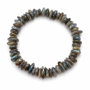 Bracelet baroque en Labradorite