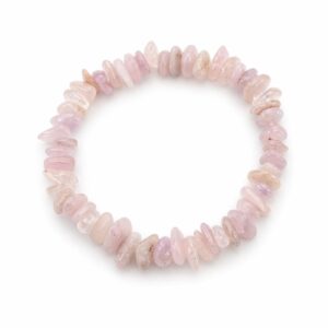 Bracelet baroque en Kunzite