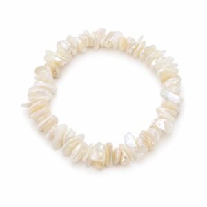 Bracelet baroque en Nacre