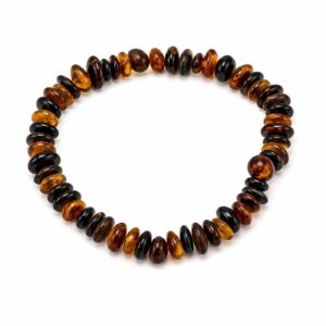 Bracelet baroque 3 yeux - Oeil de Taureau , tigre, faucon