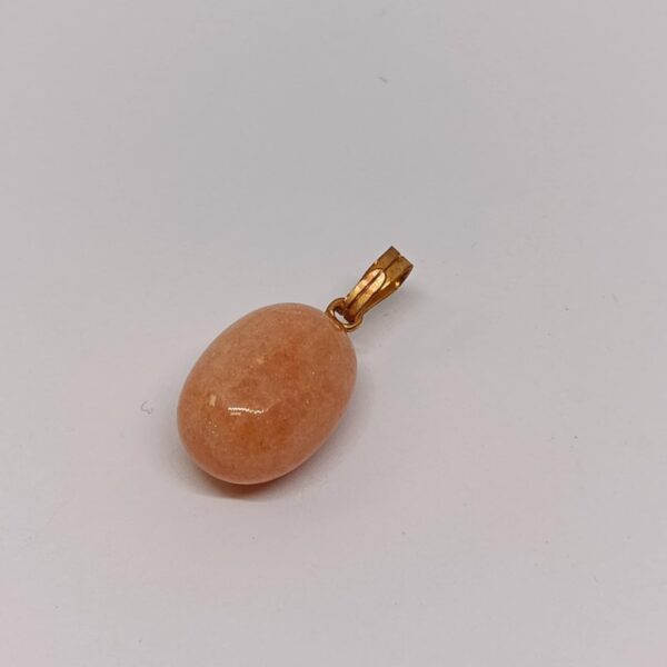 Pendentif d'Aventurine orange