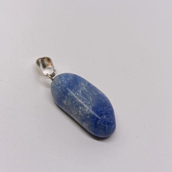 Pendentif de Quartz bleu