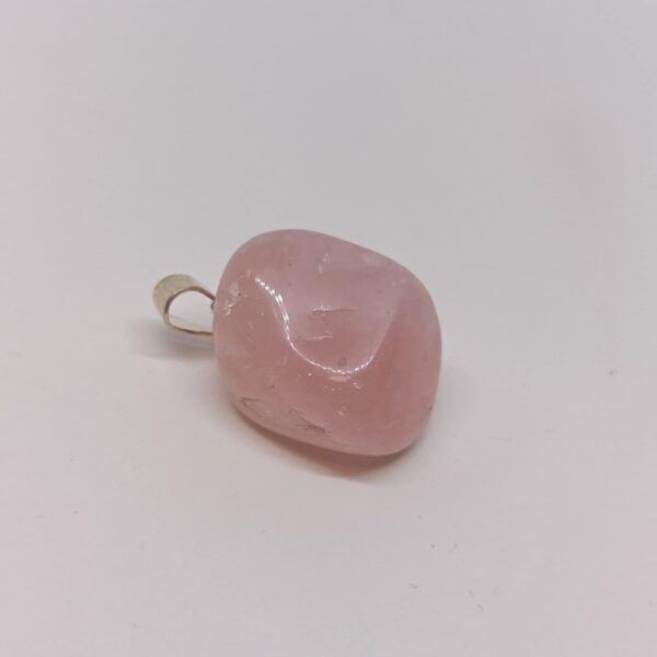 Pendentif de Quartz Rose