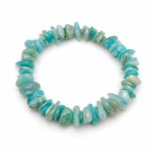 Bracelet baroque d'Amazonite