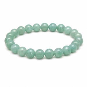 Bracelet boules 6 mm d'aventurine verte