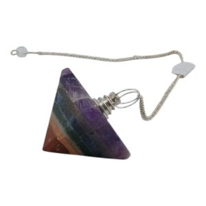 Pendule pyramide 7 chakras